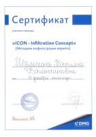 Сертификат врача Шульгина Т.В.