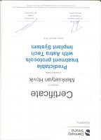 Сертификат врача Меликсетян О.С.