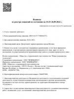 Сертификат отделения Жулебинский 14