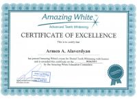 Сертификат врача Алавердян А.А.