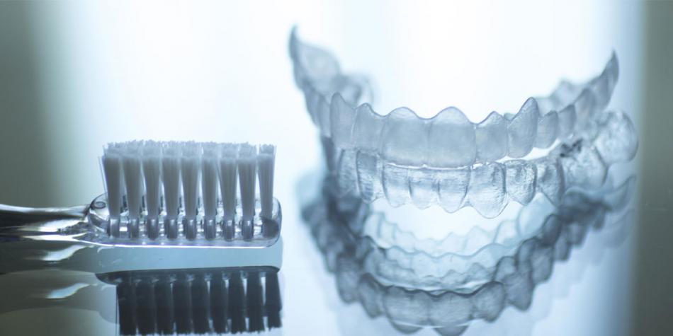 Индивидуальное изготовление ортодонтических кап на зубы.