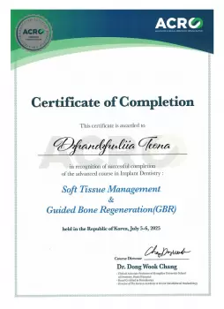 Сертификат врача Джанджулия Т.Г.